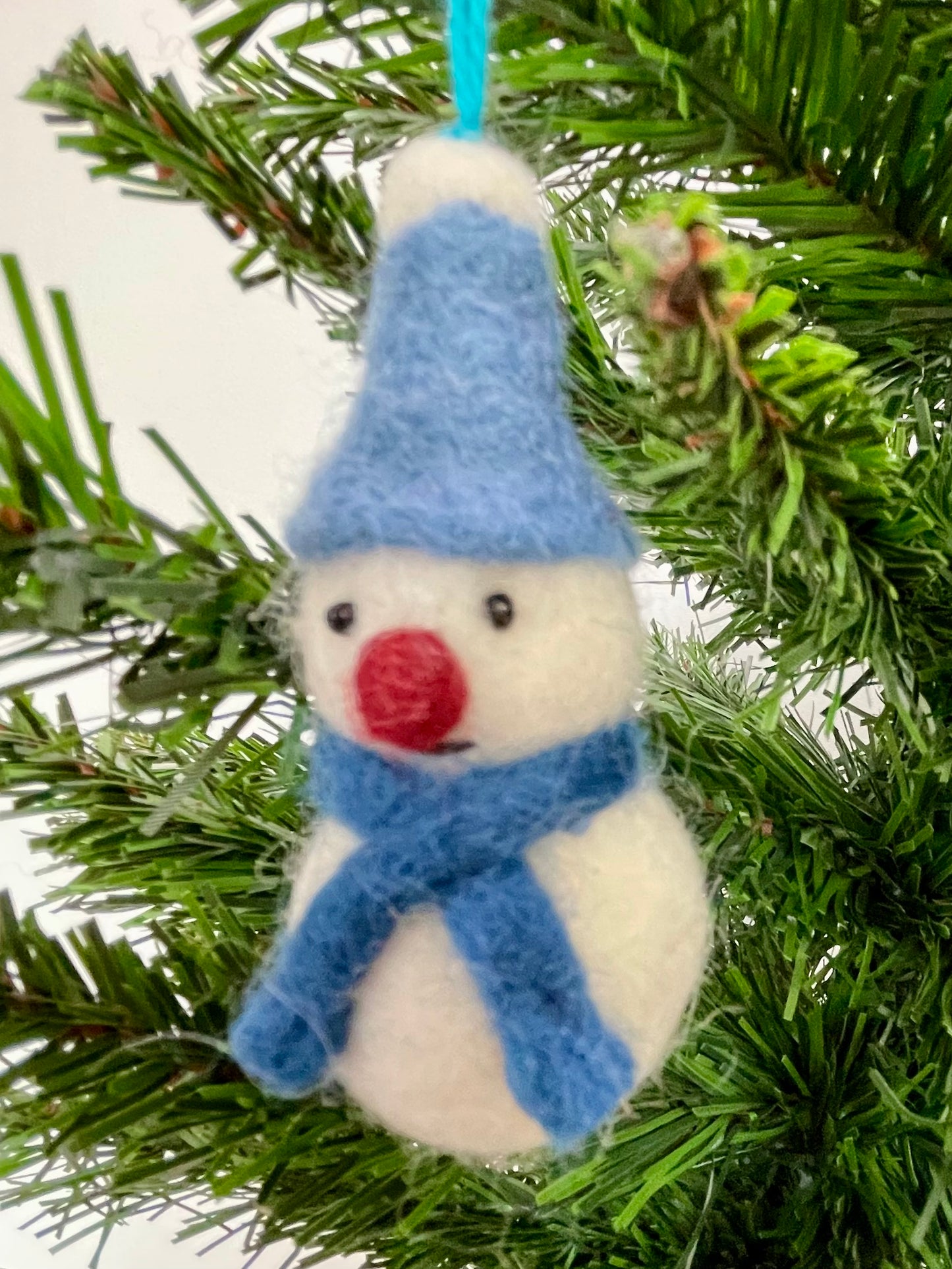 Felt Snowman Tree Decoration