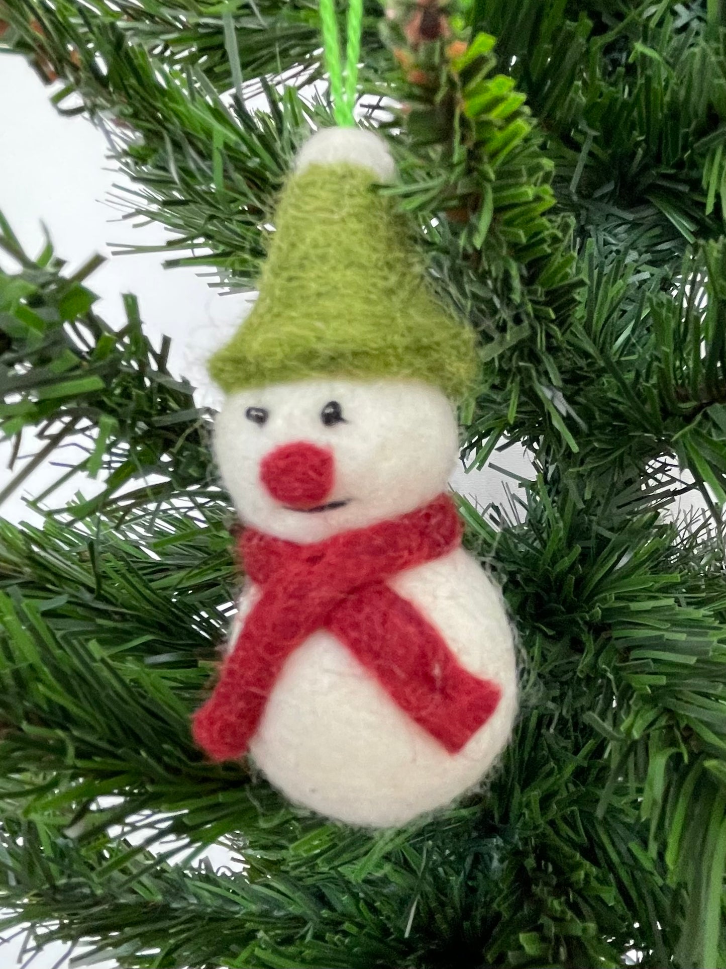 Felt Snowman Tree Decoration