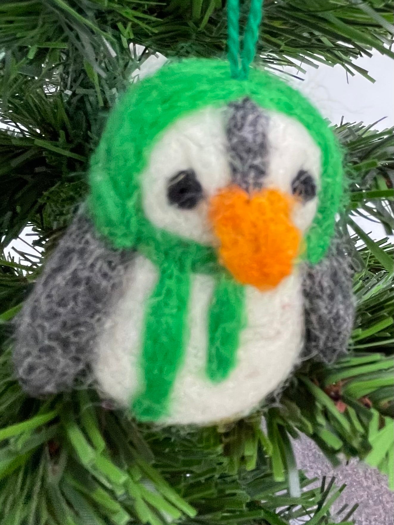 Felt Christmas Penguin Tree Decorations