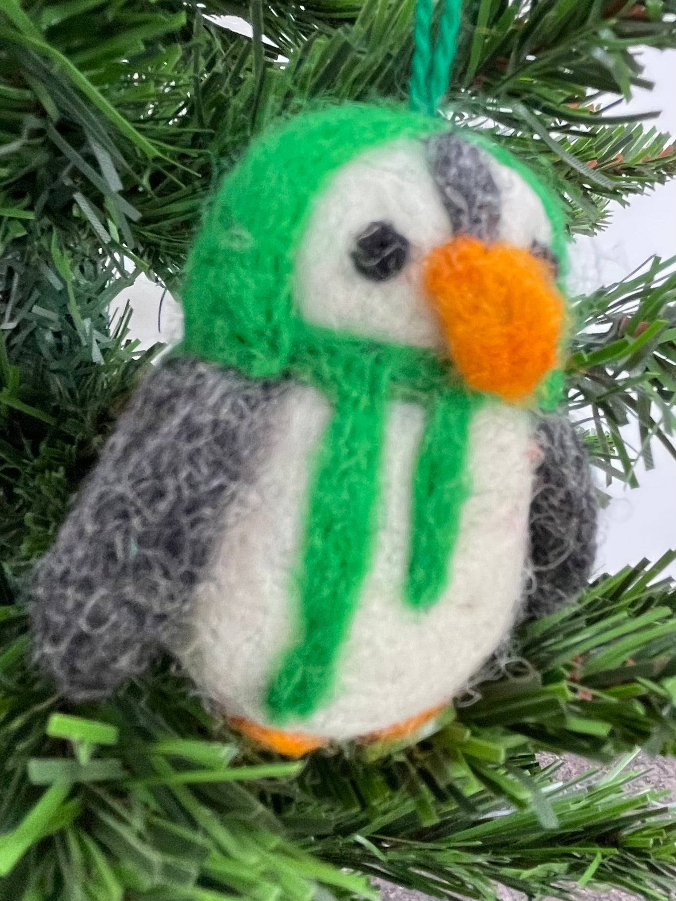 Felt Christmas Penguin Tree Decorations