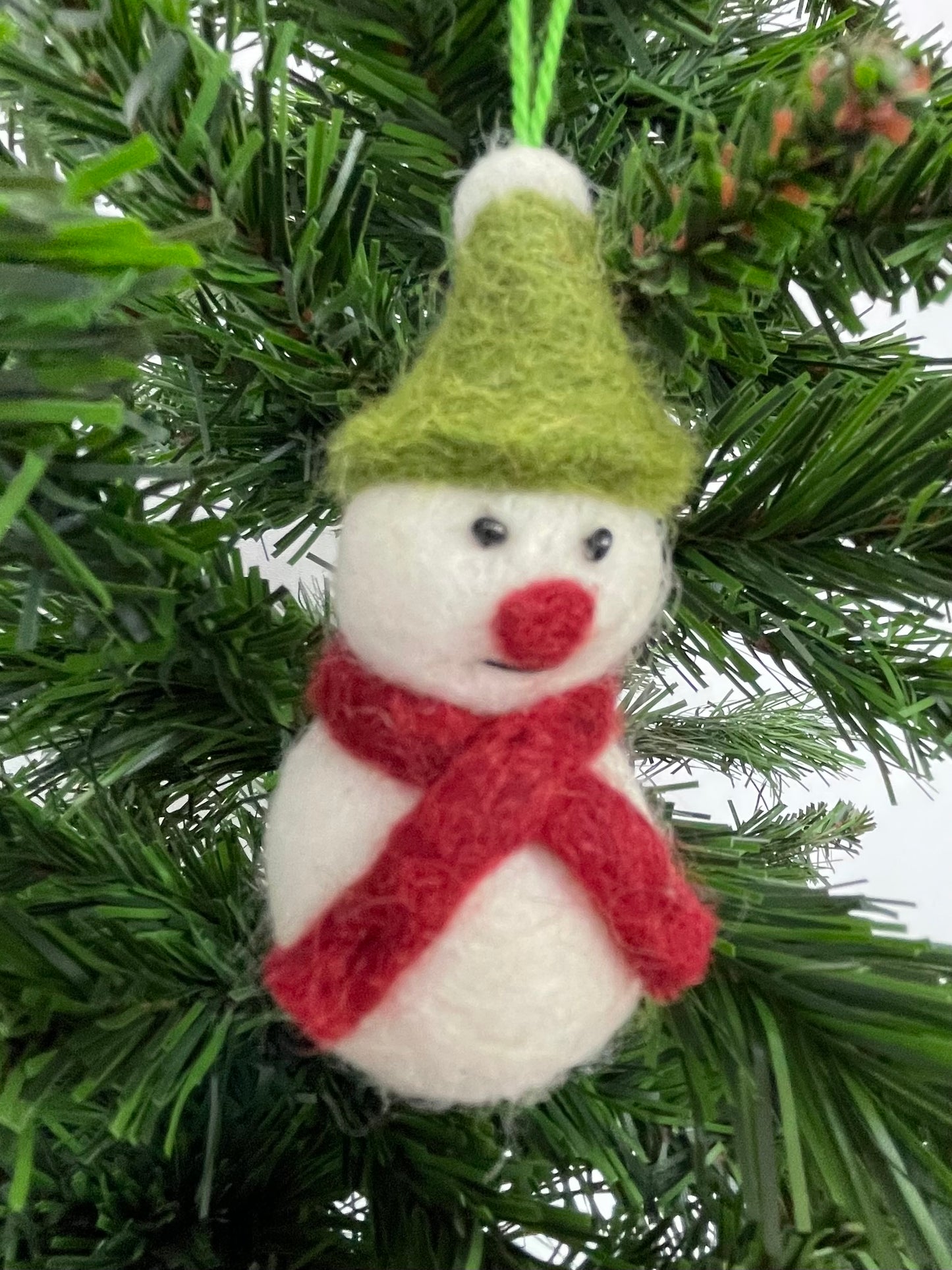 Felt Snowman Tree Decoration