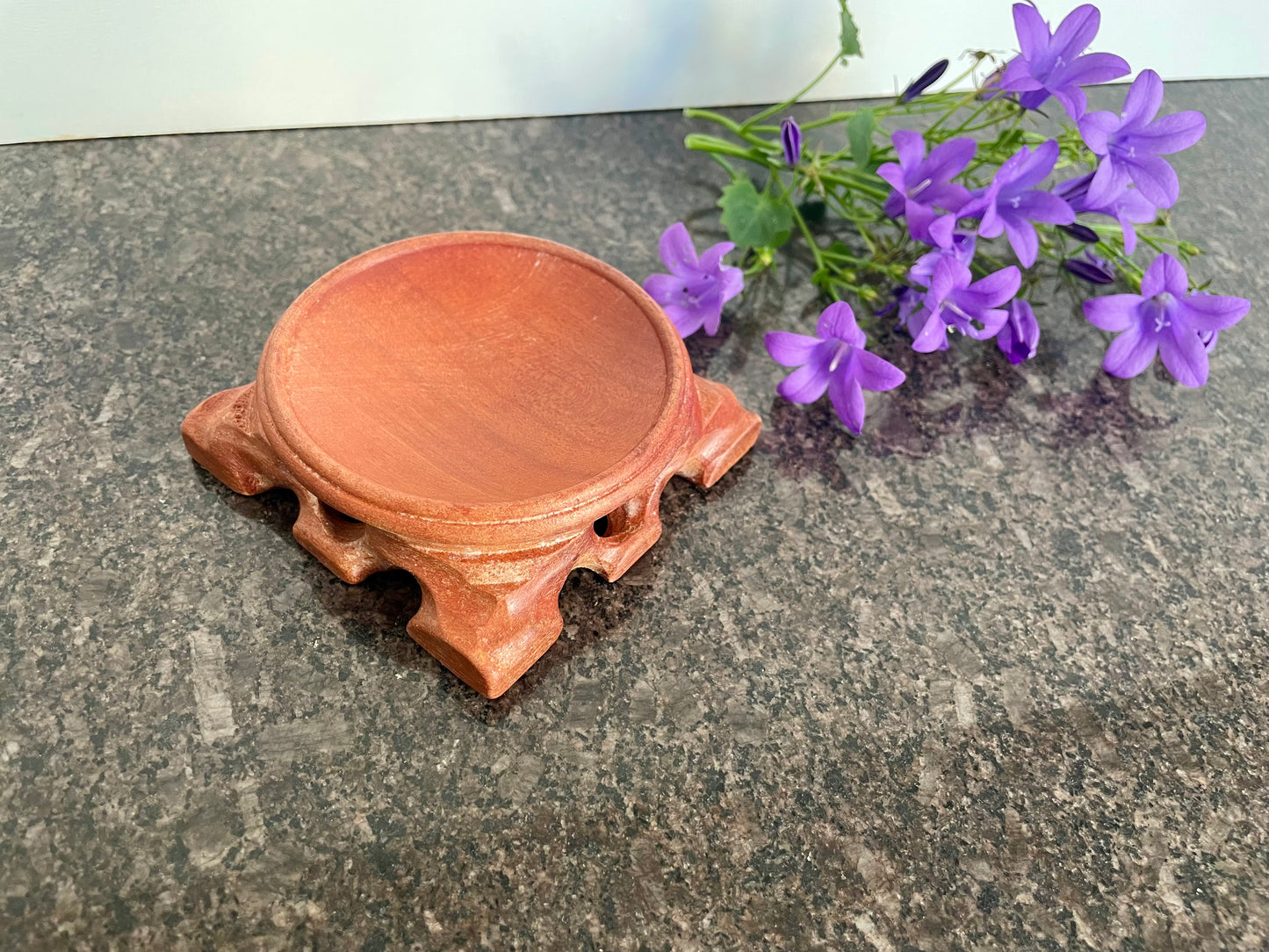 Extra-Large Wooden Crystal Sphere holder