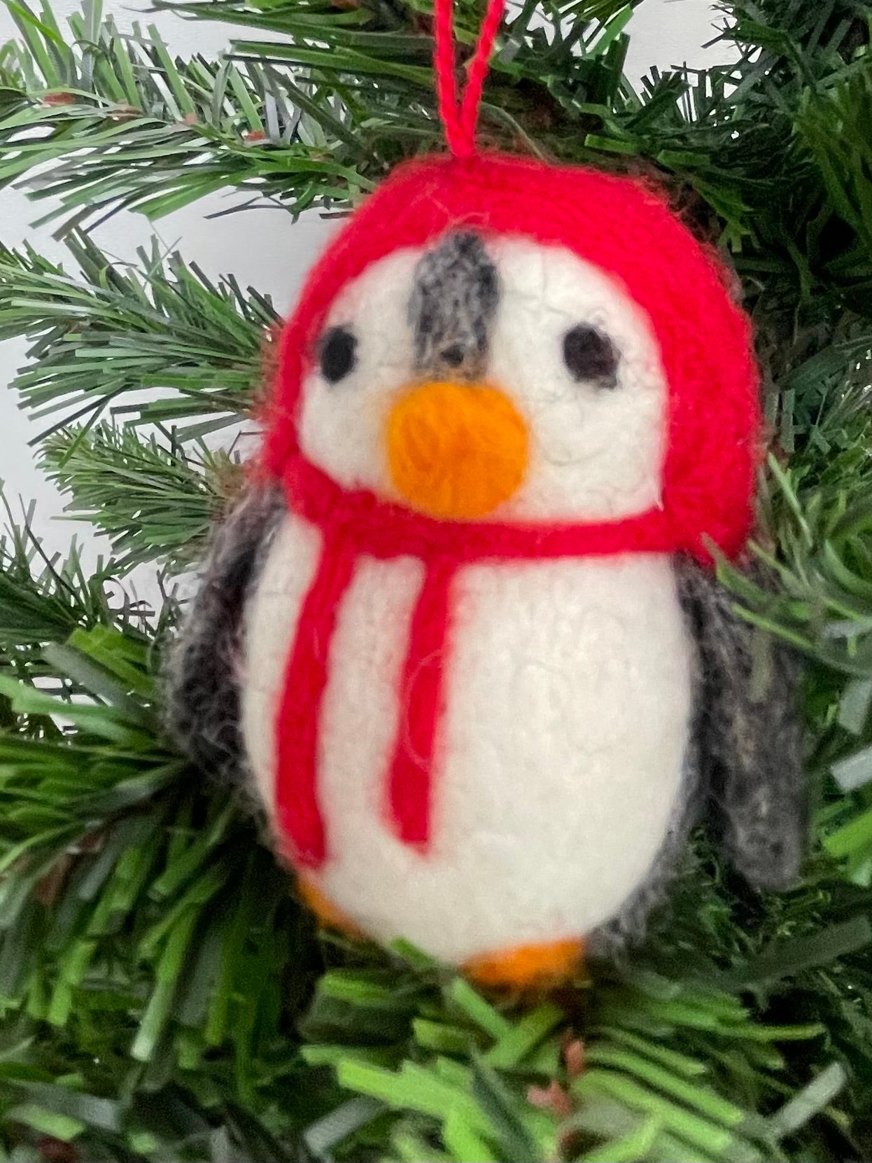 Felt Christmas Penguin Tree Decorations