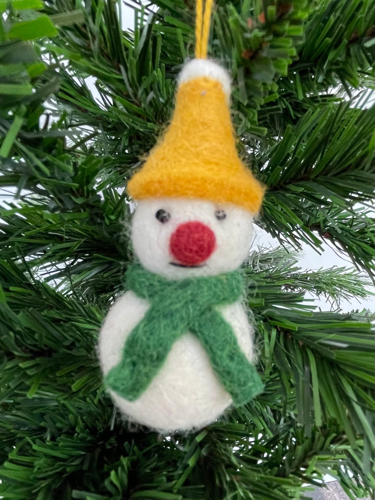 Felt Snowman Tree Decoration