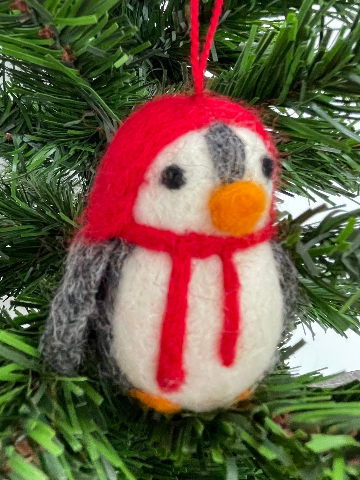 Felt Christmas Penguin Tree Decorations