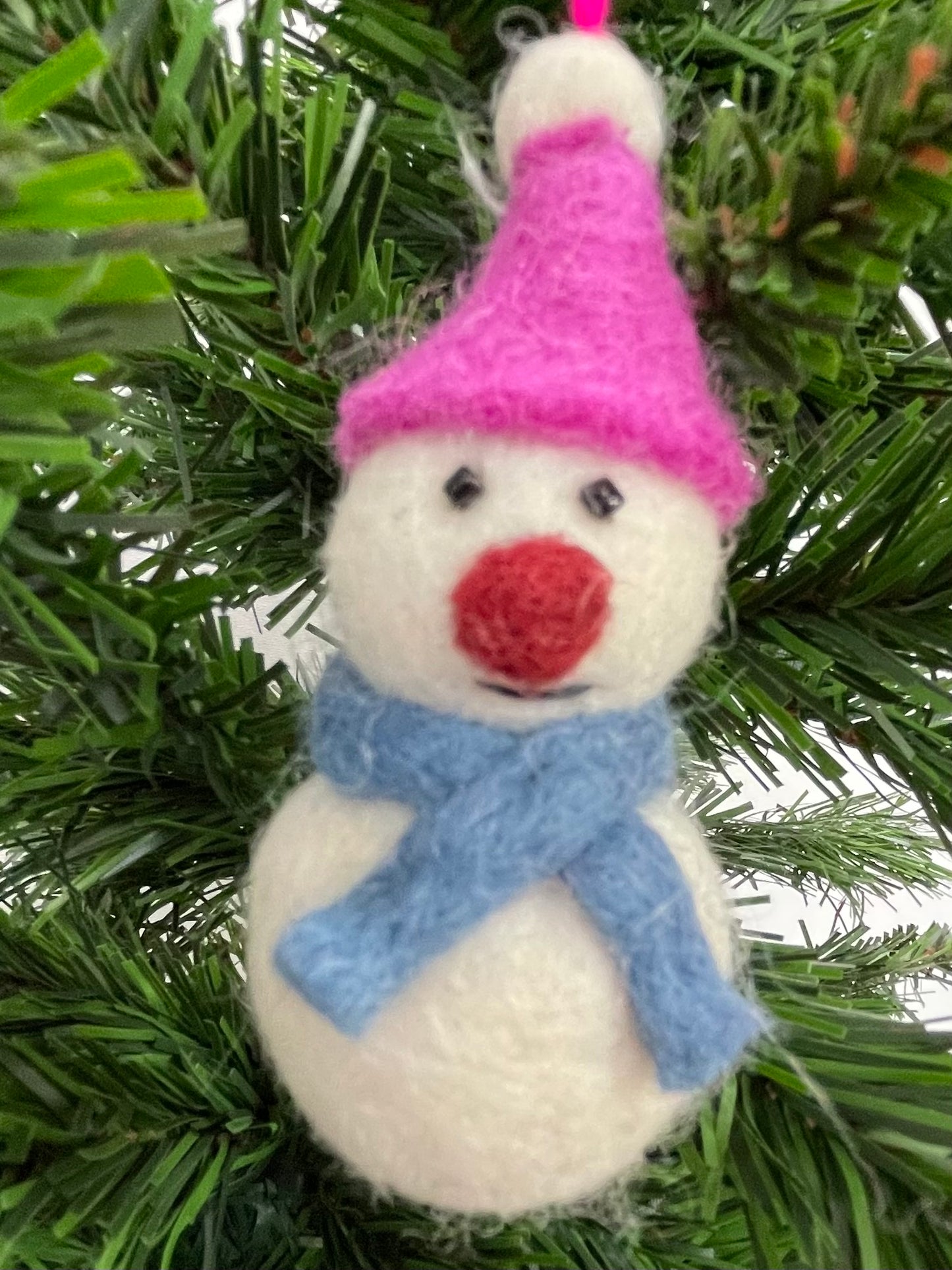 Felt Snowman Tree Decoration