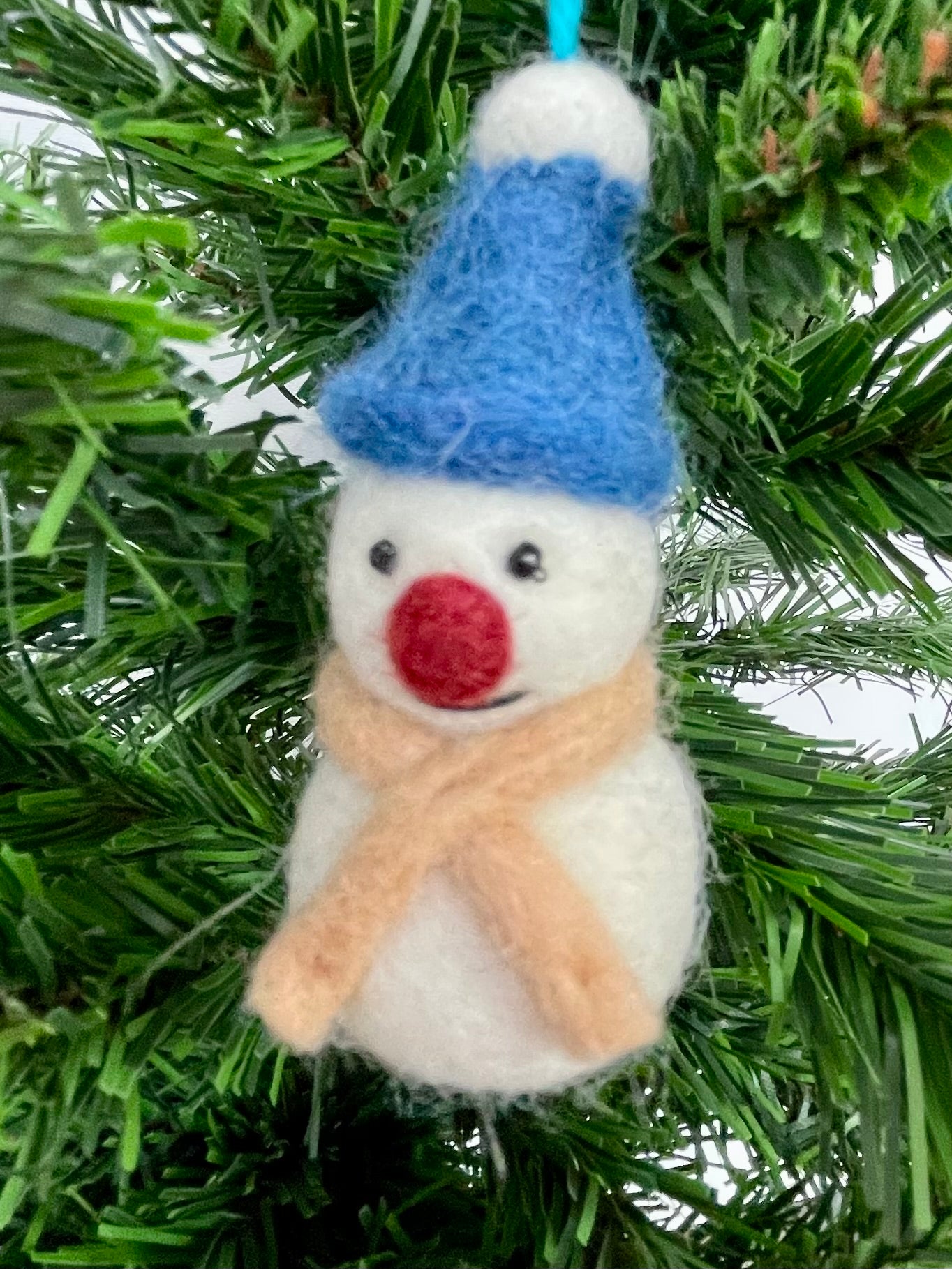 Felt Snowman Tree Decoration