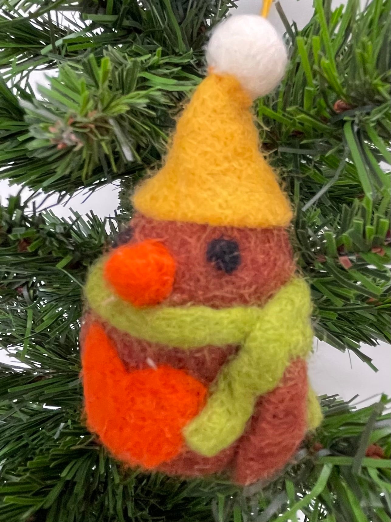 Felt Christmas Robin Tree Decorations