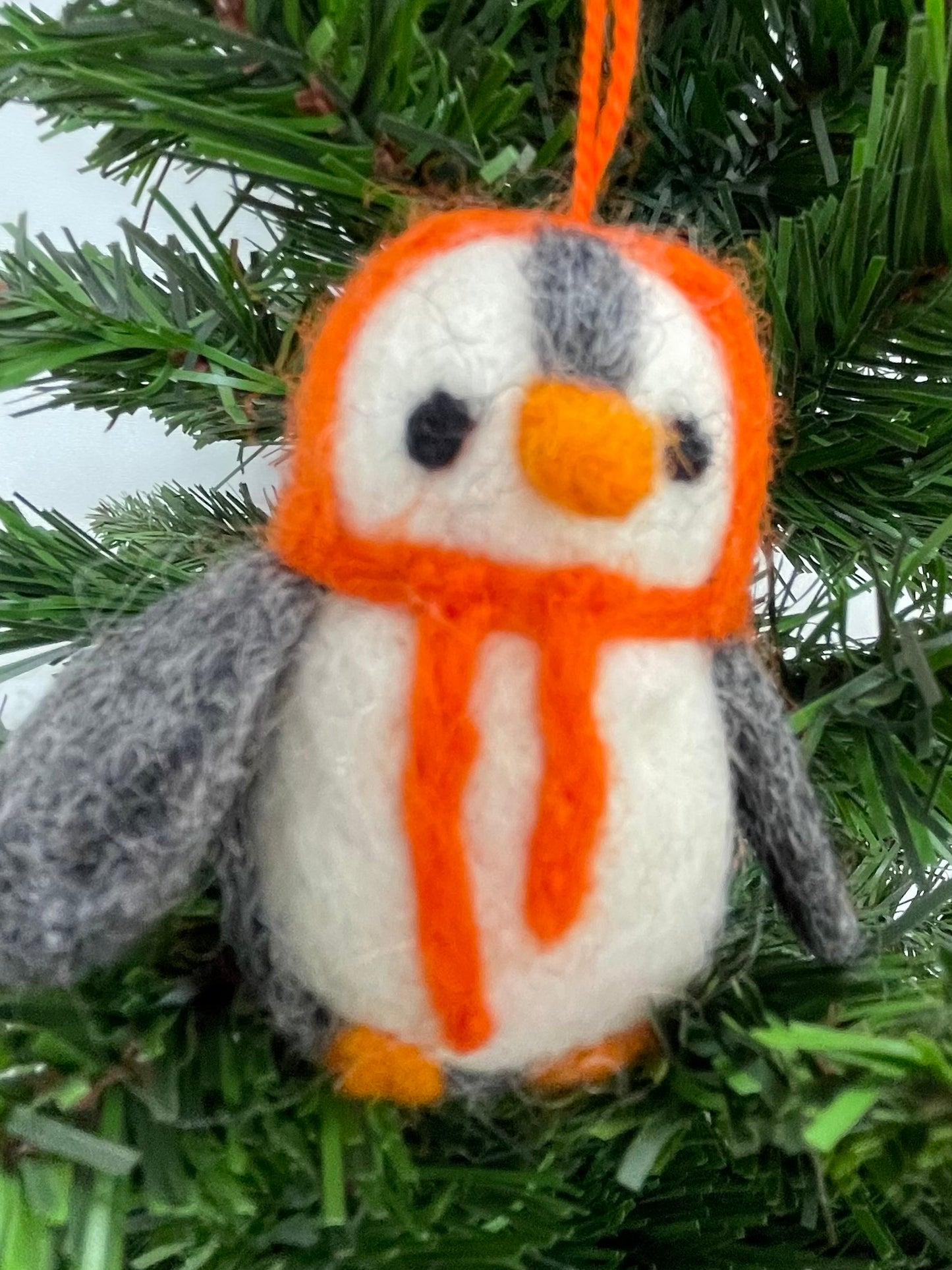 Felt Christmas Penguin Tree Decorations