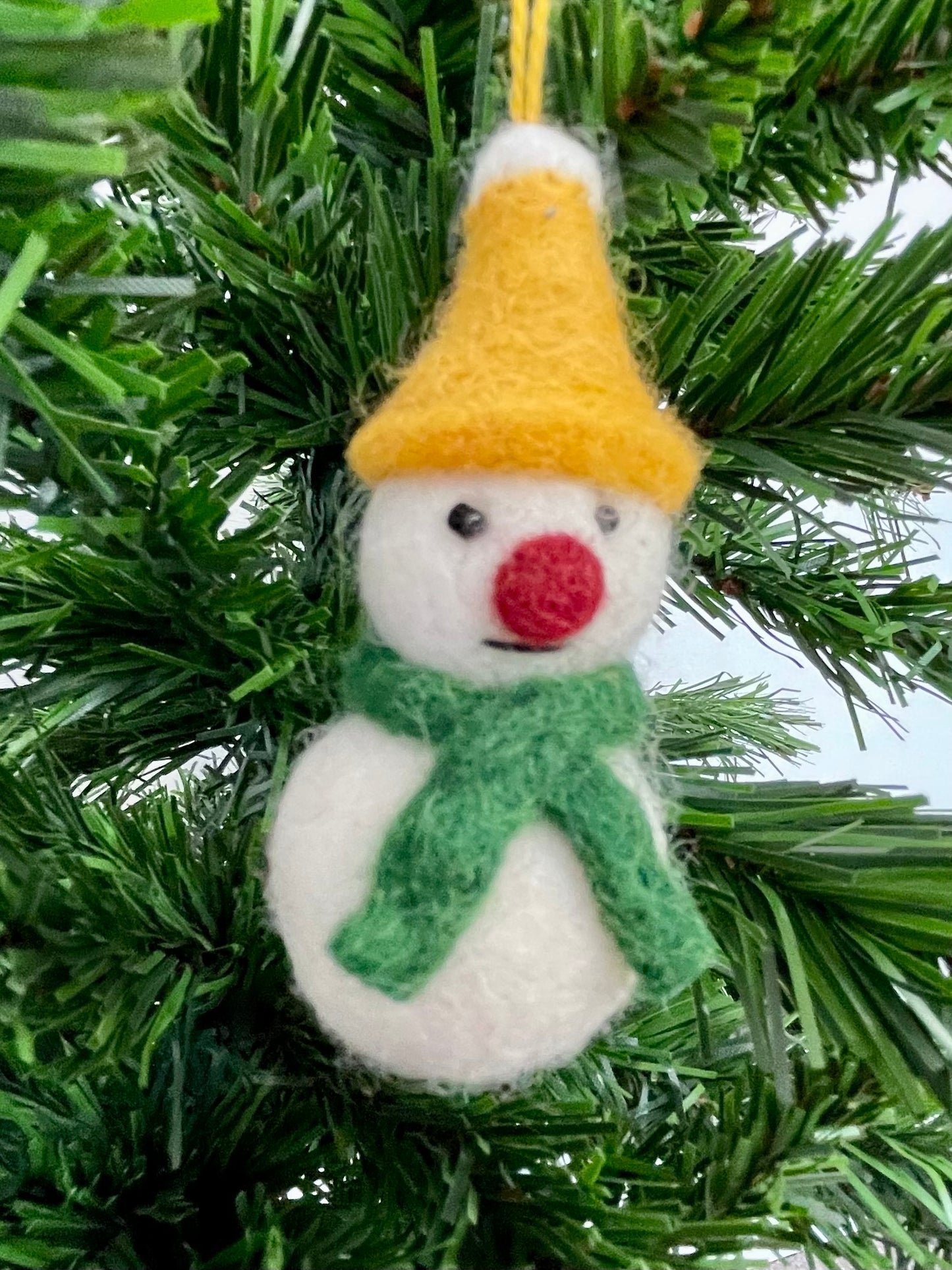 Felt Snowman Tree Decoration