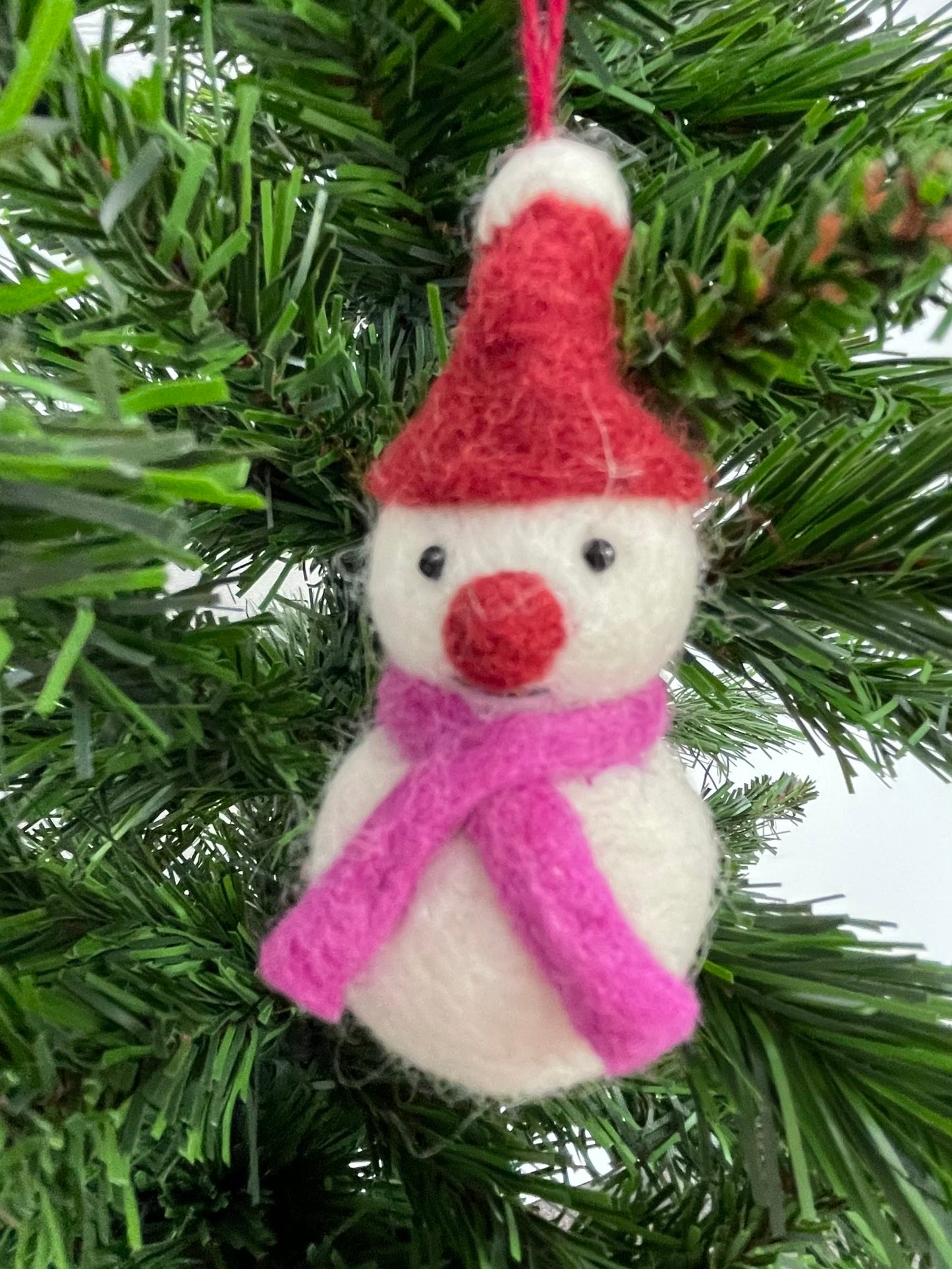 Felt Snowman Tree Decoration
