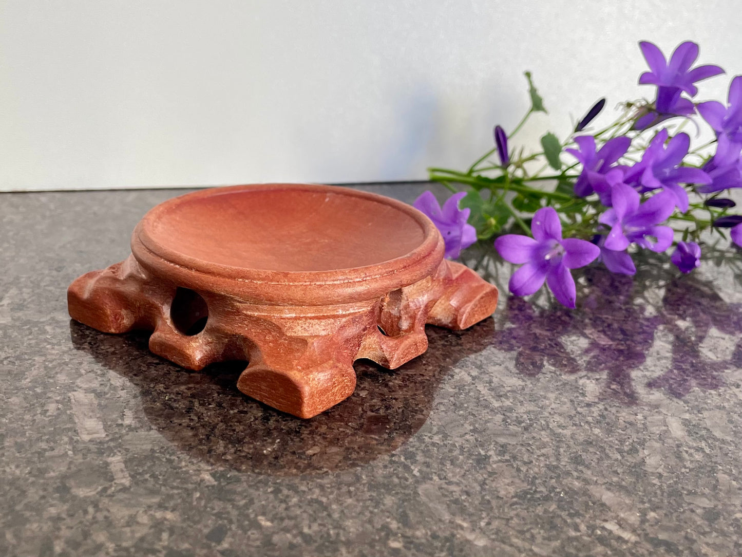 Extra-Large Wooden Crystal Sphere holder