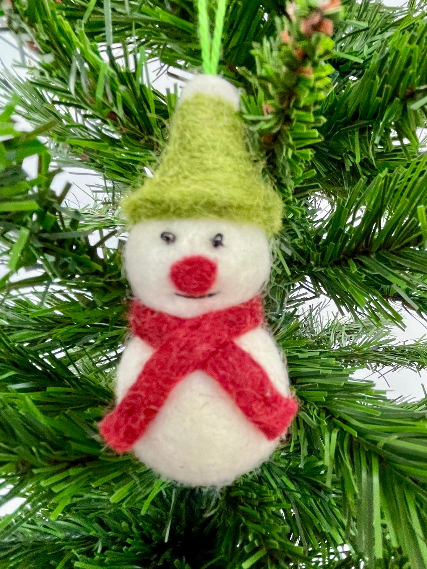 Felt Snowman Tree Decoration