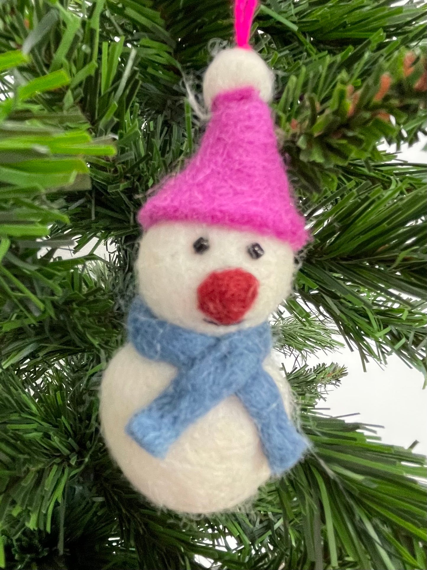 Felt Snowman Tree Decoration