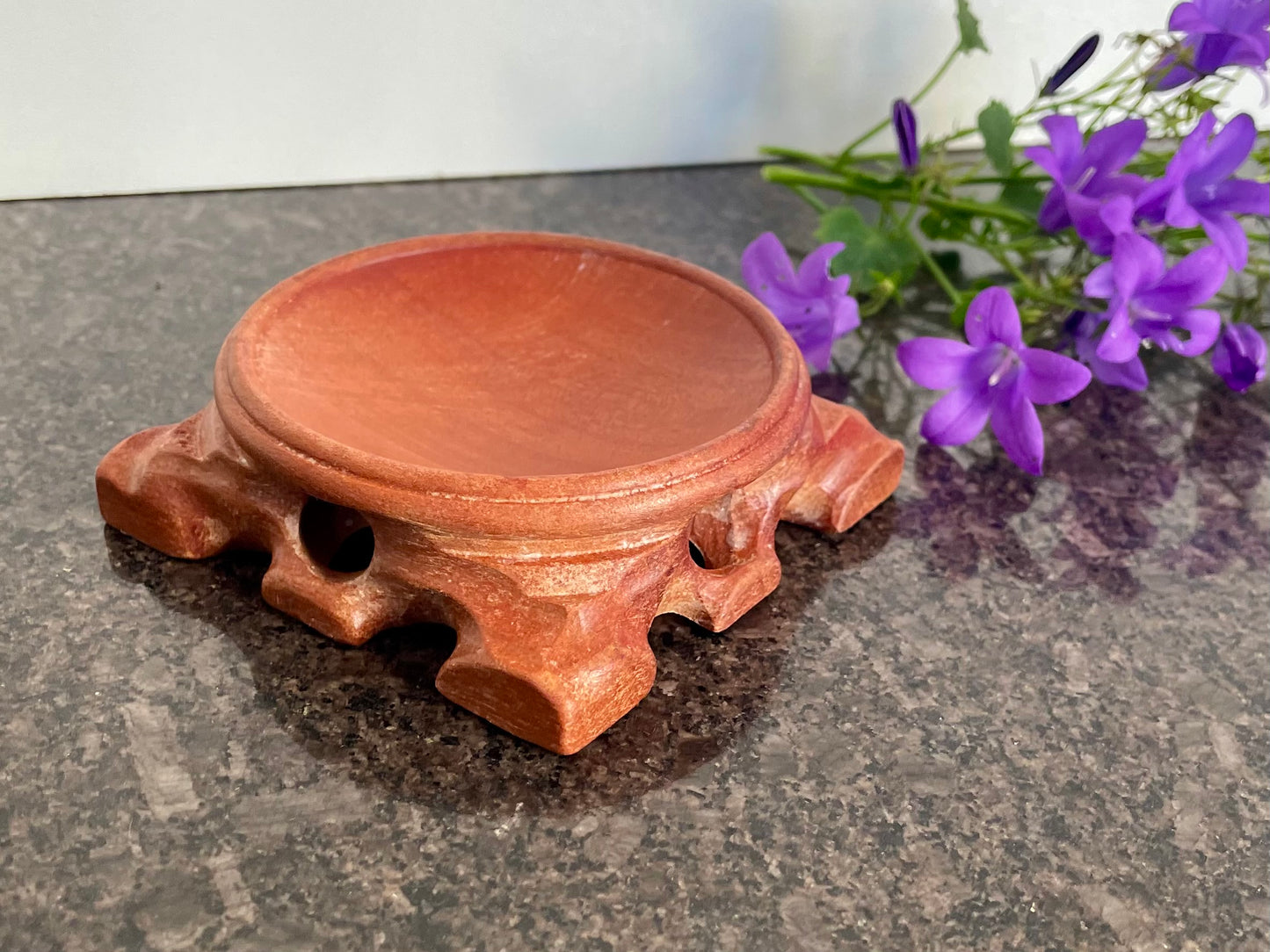 Extra-Large Wooden Crystal Sphere holder