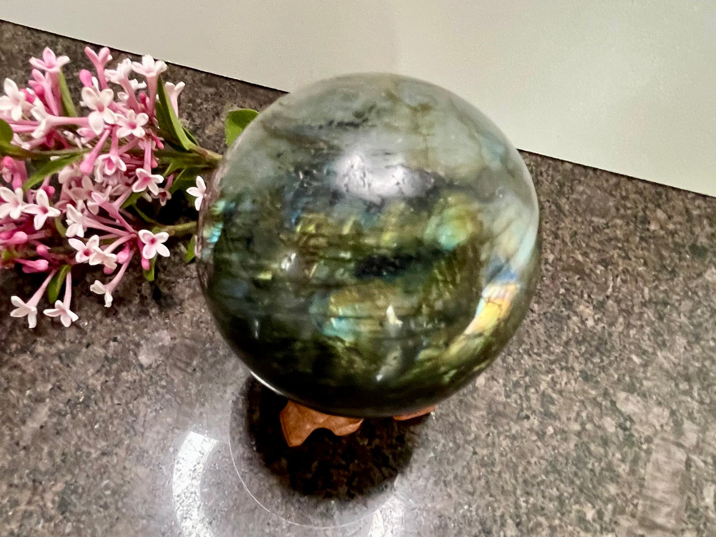 Labradorite Sphere - spiritual healing