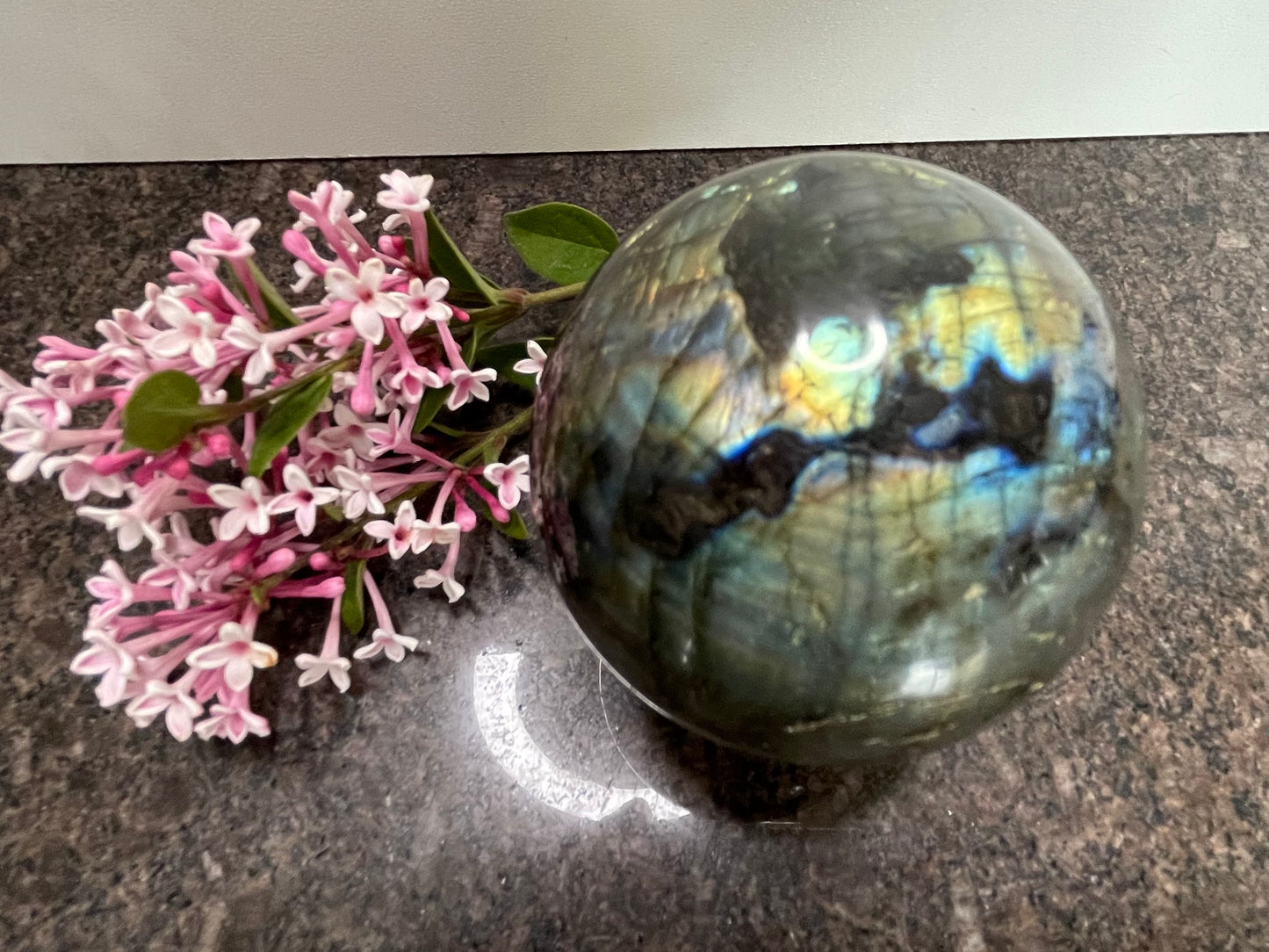 Labradorite Sphere - spiritual healing