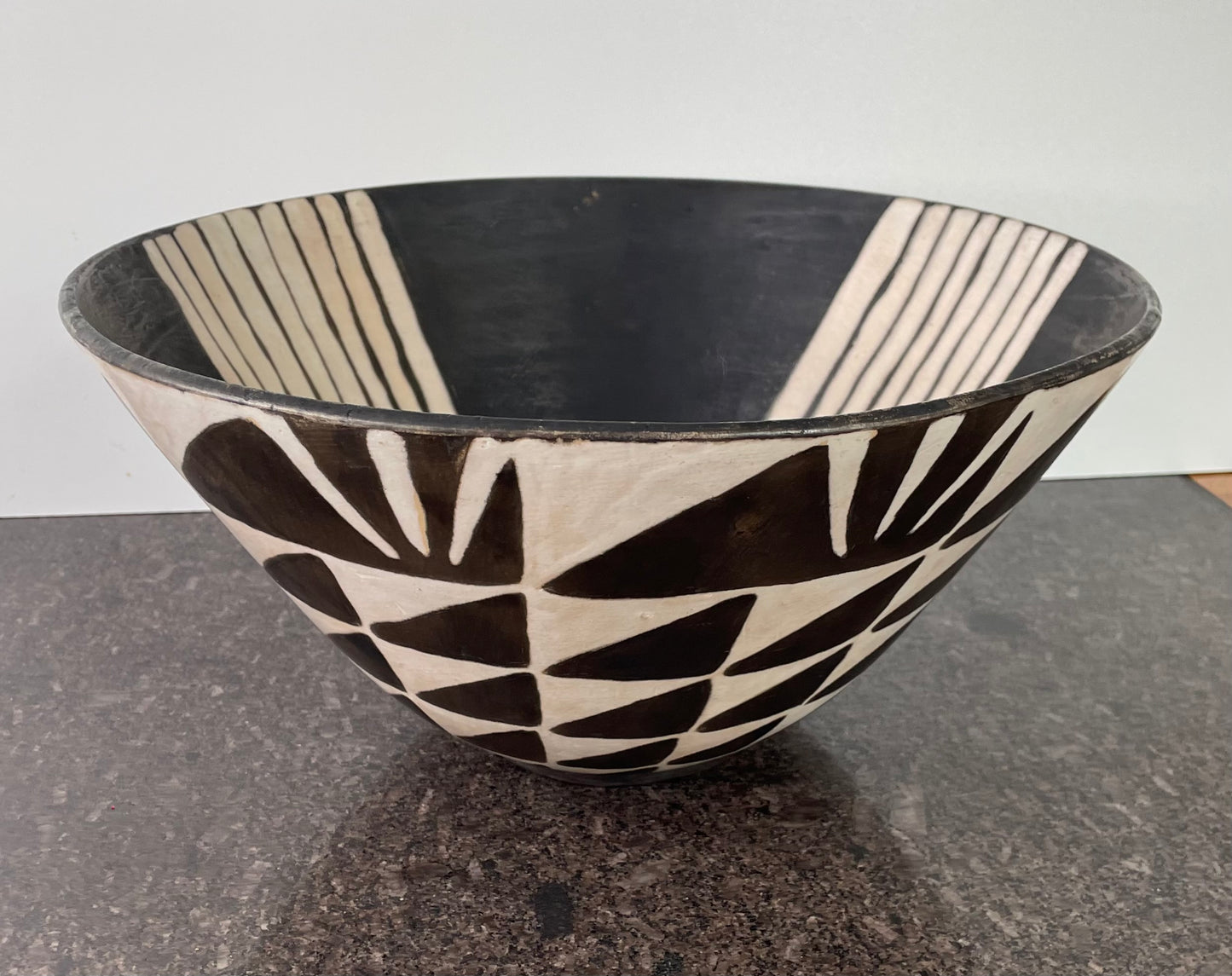RWENZORI  Patterned Decorative Bowl - Artisan Crafts