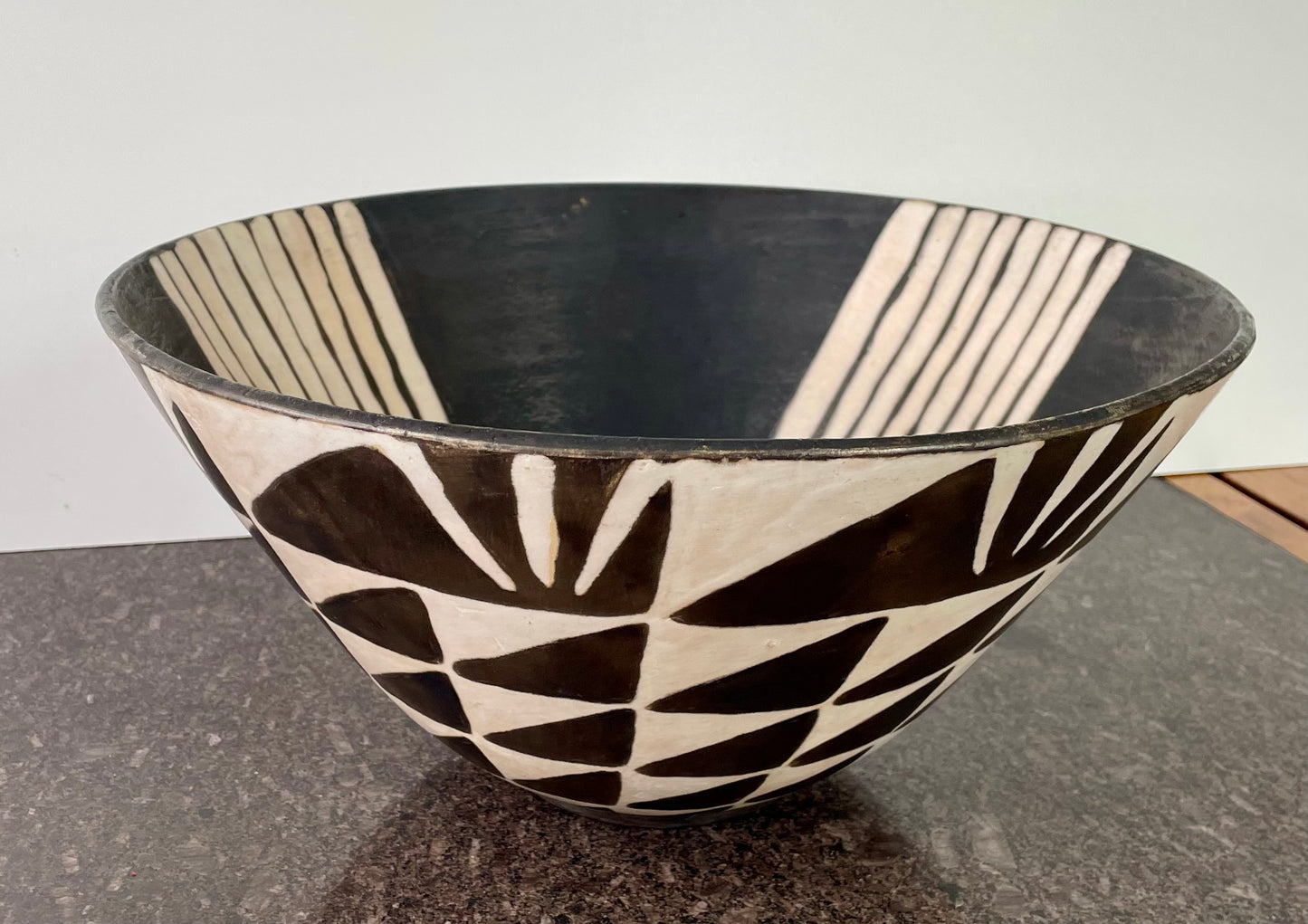 RWENZORI  Patterned Decorative Bowl - Artisan Crafts