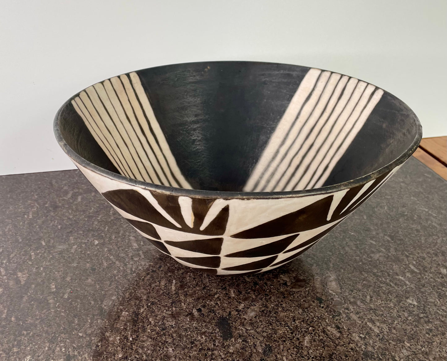 RWENZORI  Patterned Decorative Bowl - Artisan Crafts
