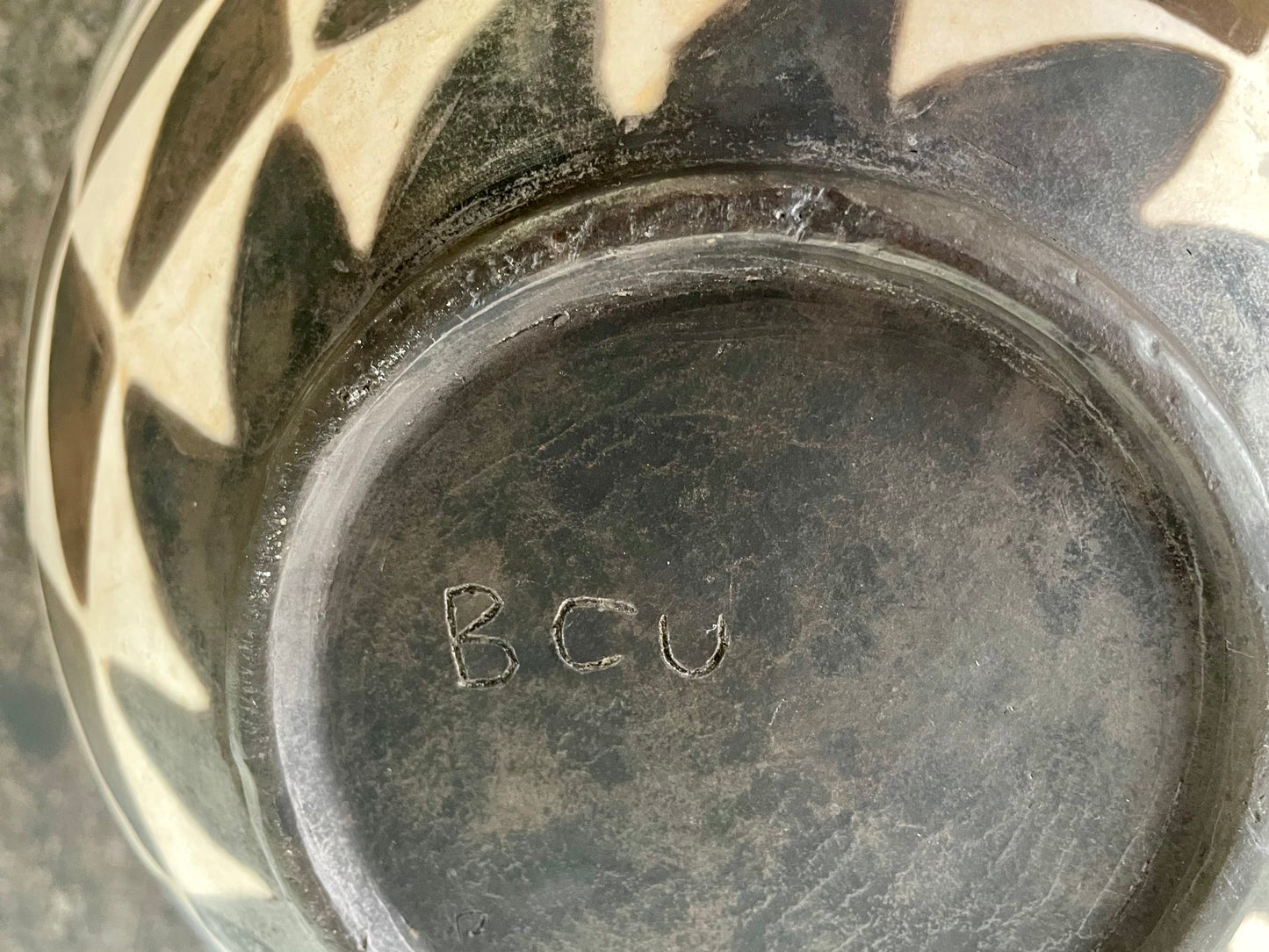 RWENZORI  Patterned Decorative Bowl - Artisan Crafts