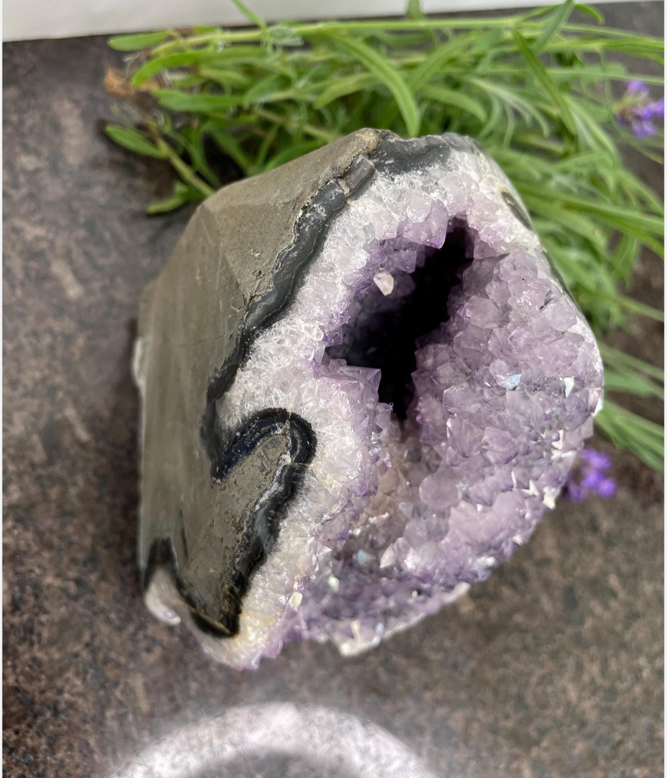 Unique Healing Amethyst Geode
