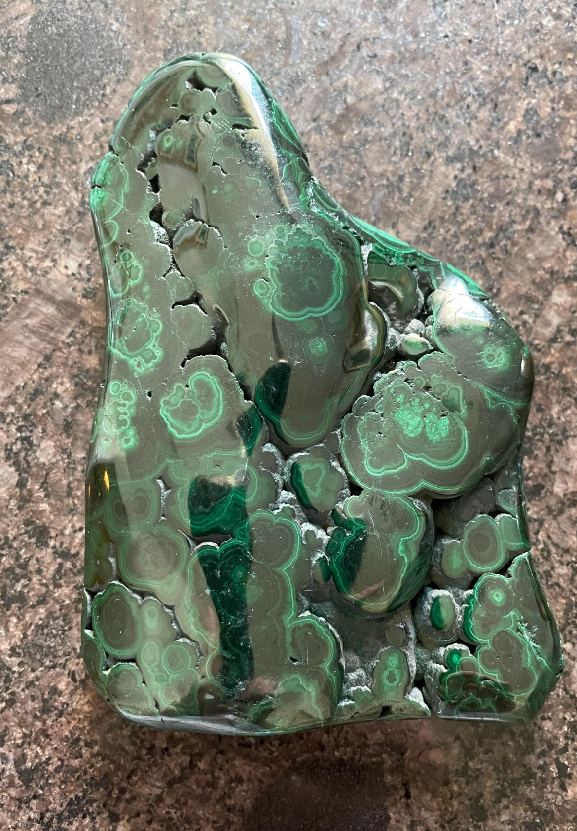 Malachite Slab with Beautiful Unique Patterns