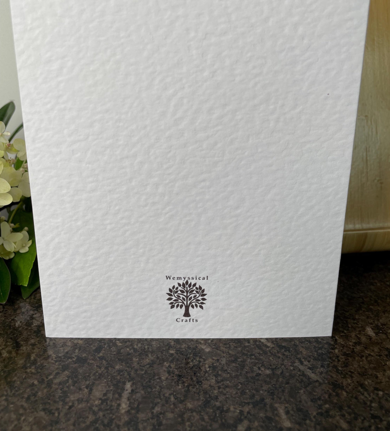 Scottish 100% wool Tartan Thistle Happy Birthday Greetings Card (Red or Blue)
