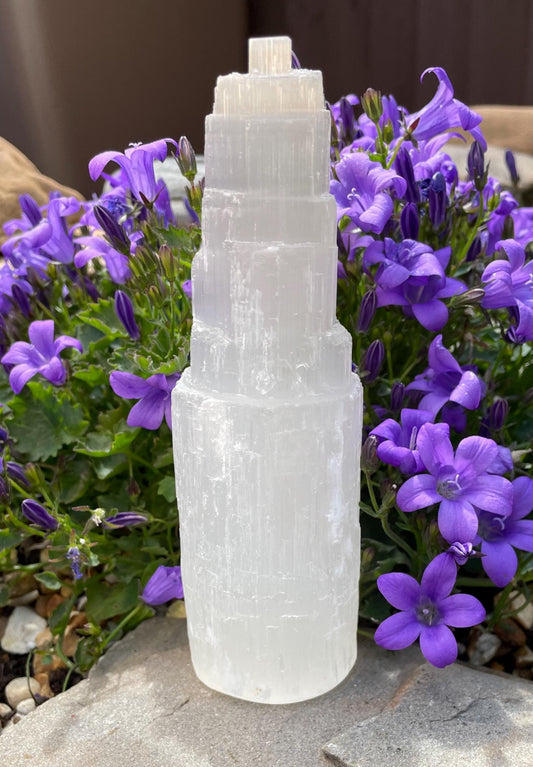 15cm Beautiful Selenite Tower