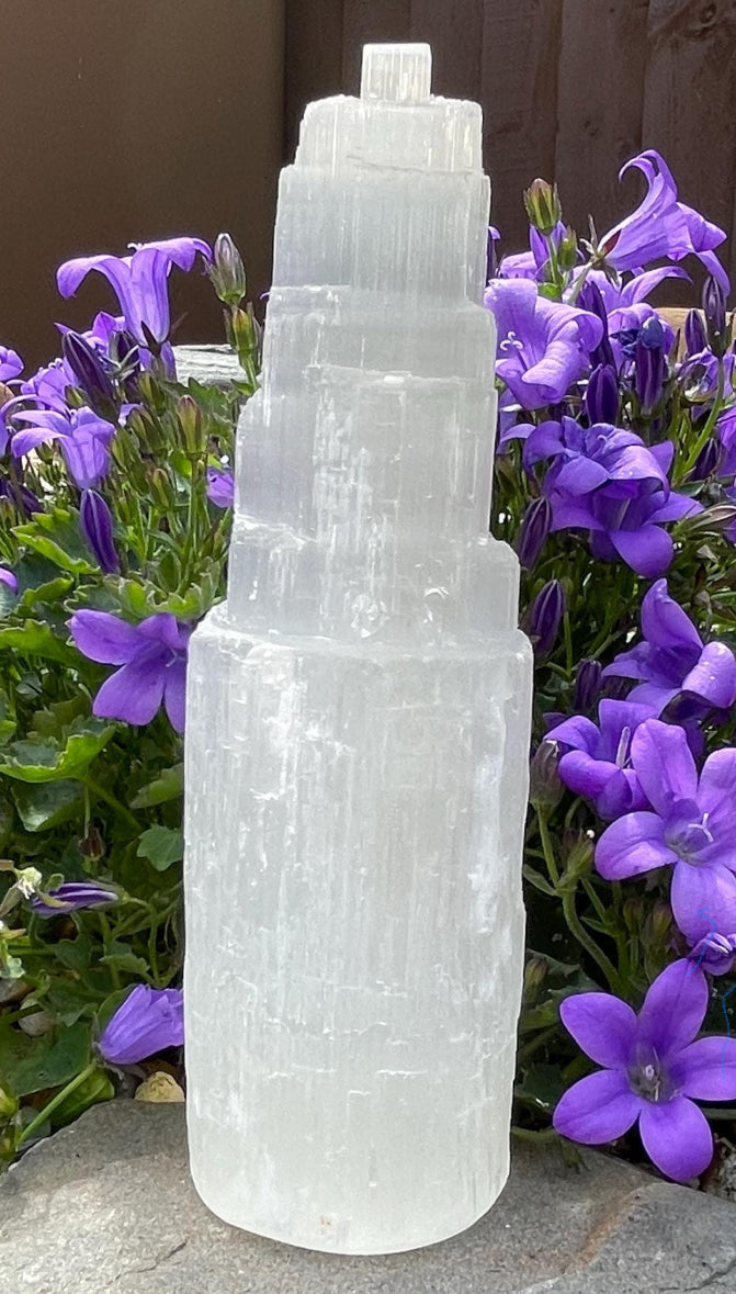 15cm Beautiful Selenite Tower