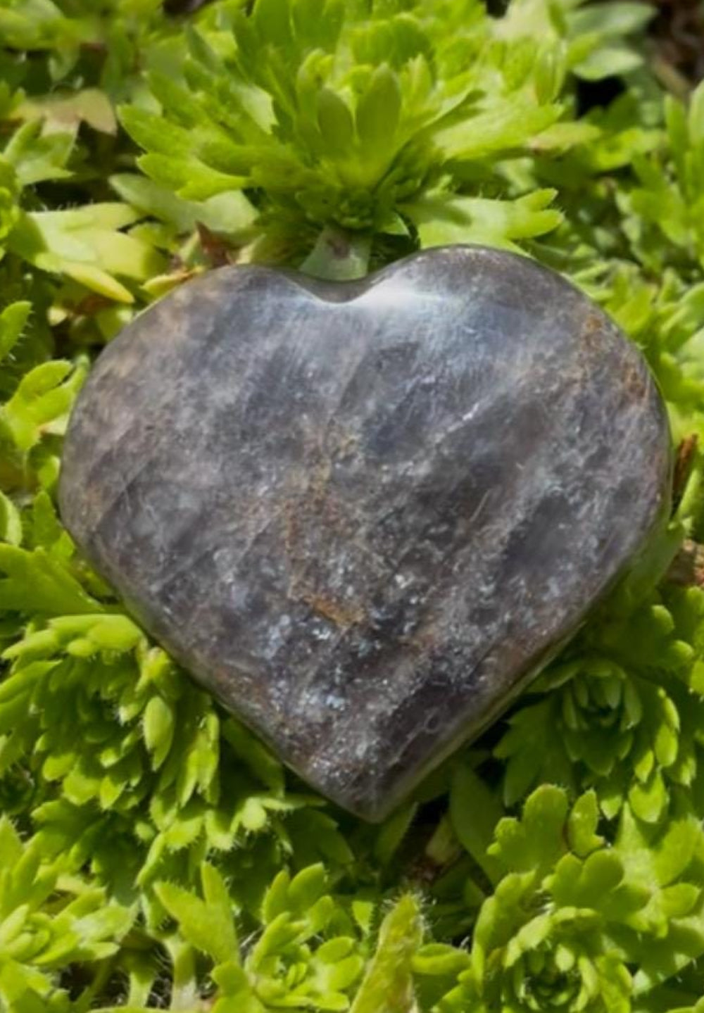 Black Moonstone Pocket Hearts