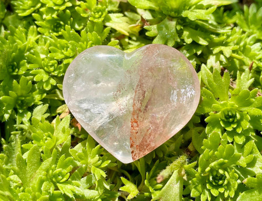 Fire Quartz Pocket Heart