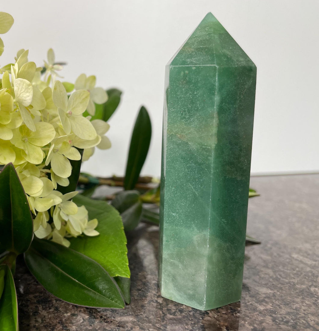 Green Adventurine Point Tower