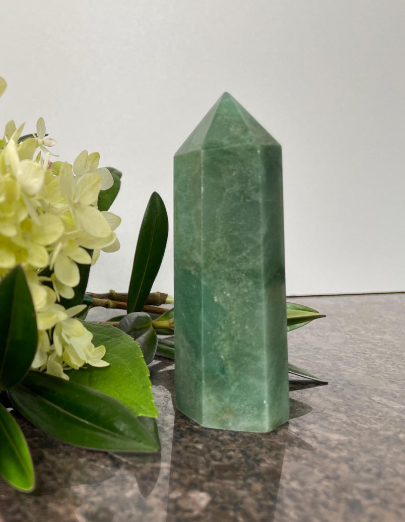 Green Adventurine Point Tower