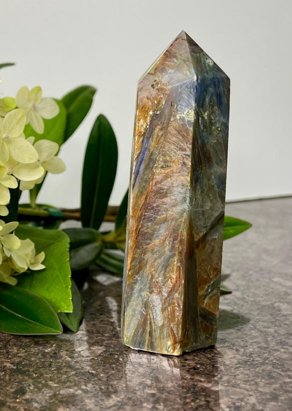Blue Kyanite Healing Tower Point