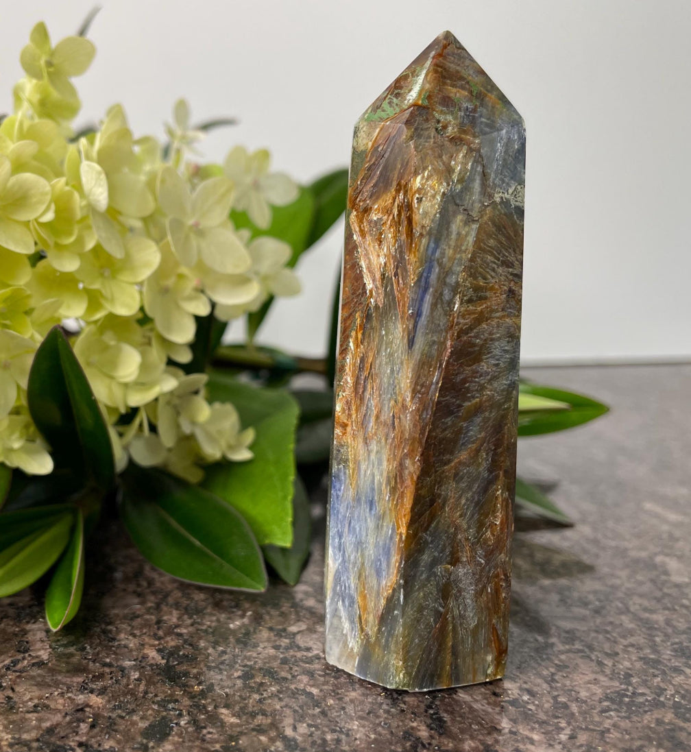 Blue Kyanite Healing Tower Point