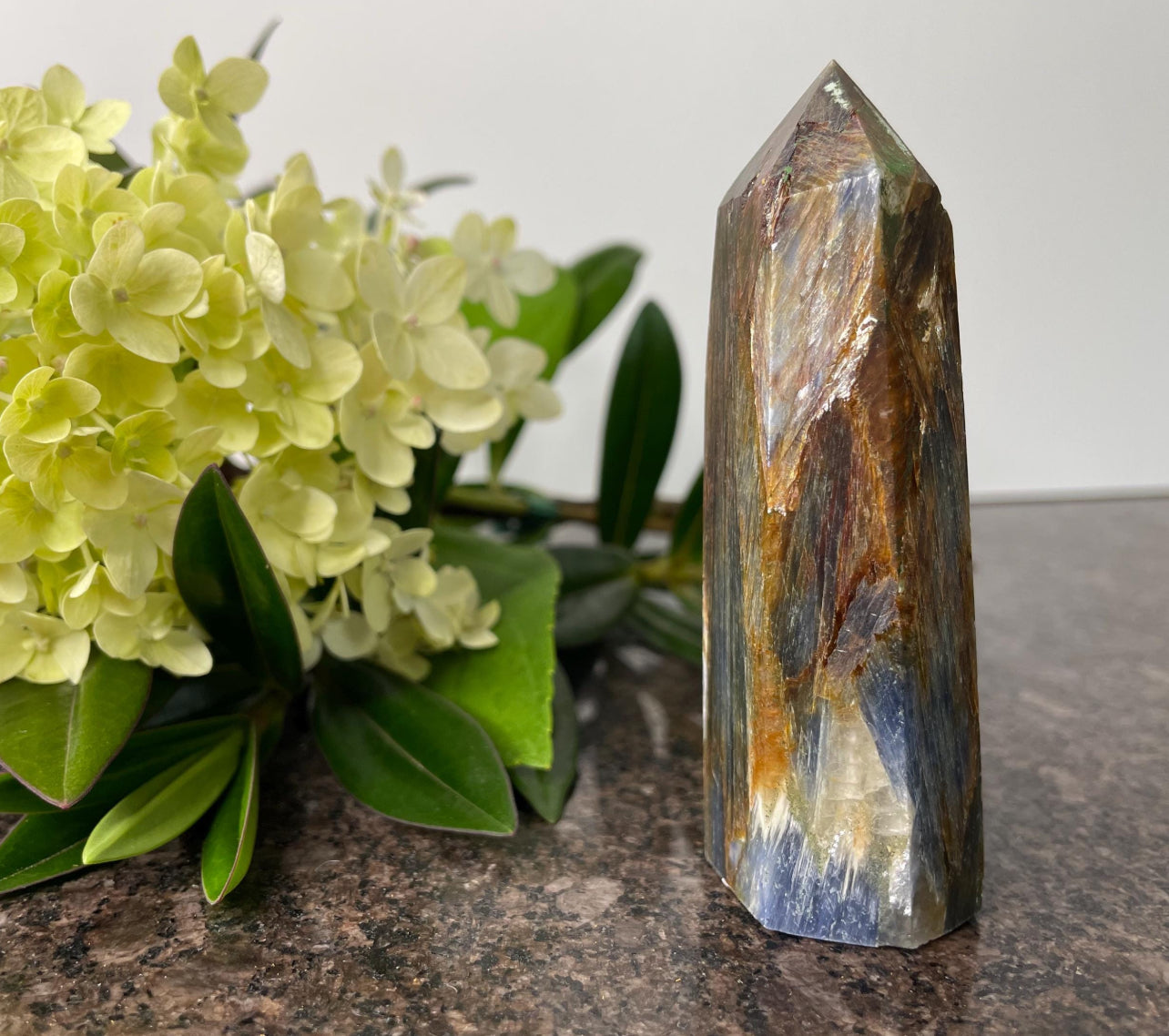 Blue Kyanite Healing Tower Point