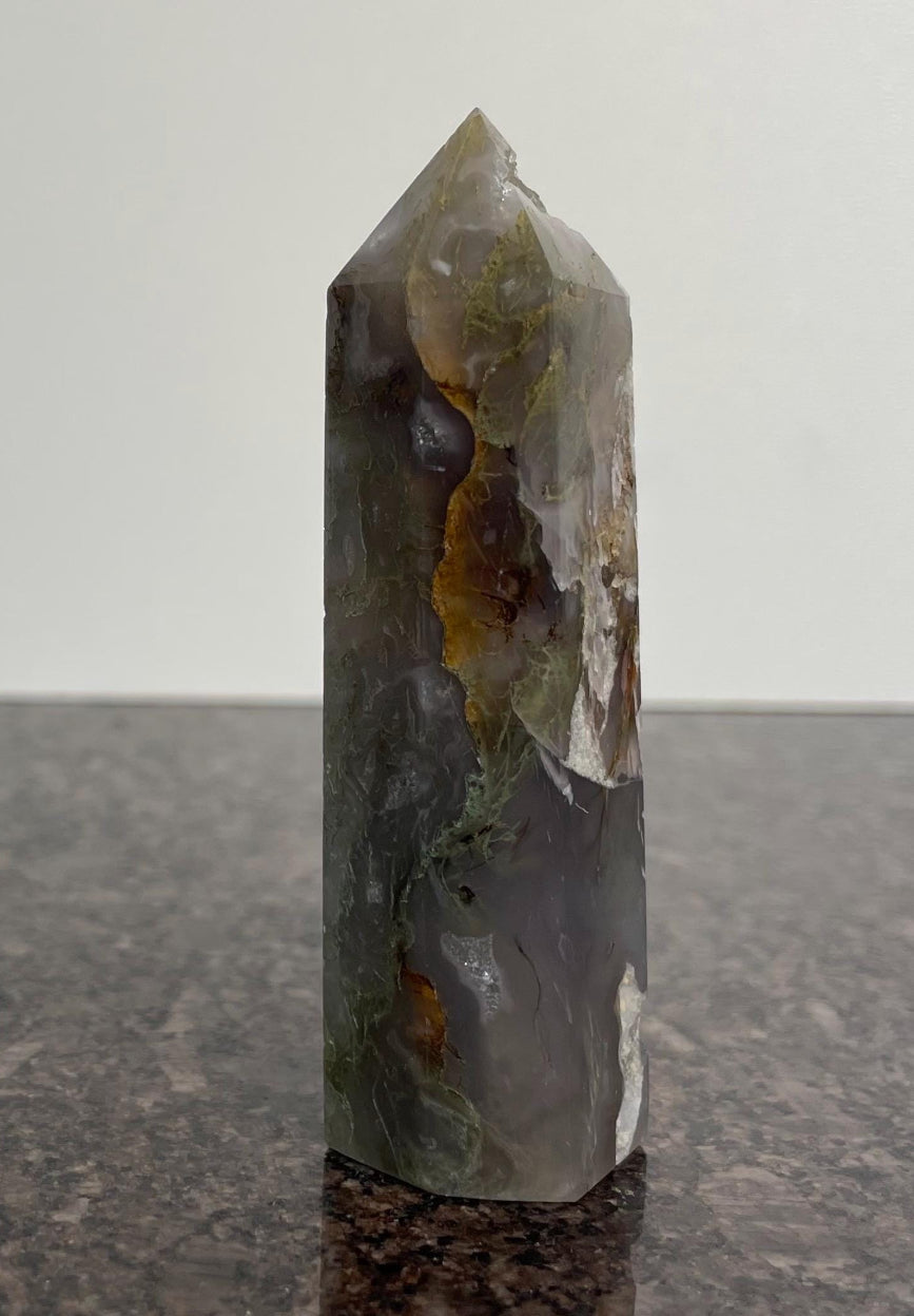Moss Agate Small Point