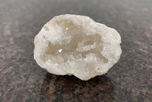 Natural Quartz Druzy Geode