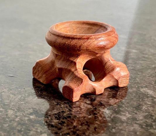 Small Wooden Crystal Sphere holder