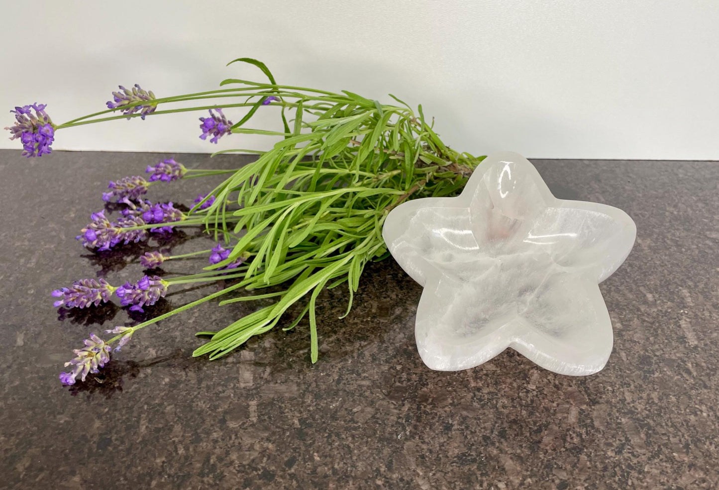 Star Shaped Selenite Bowl