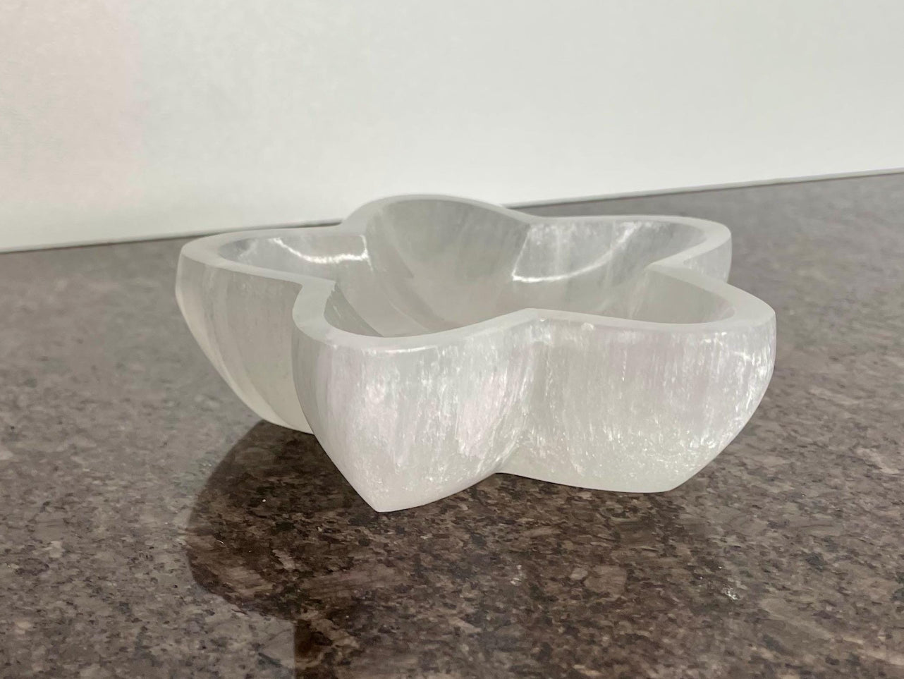 Star Shaped Selenite Bowl