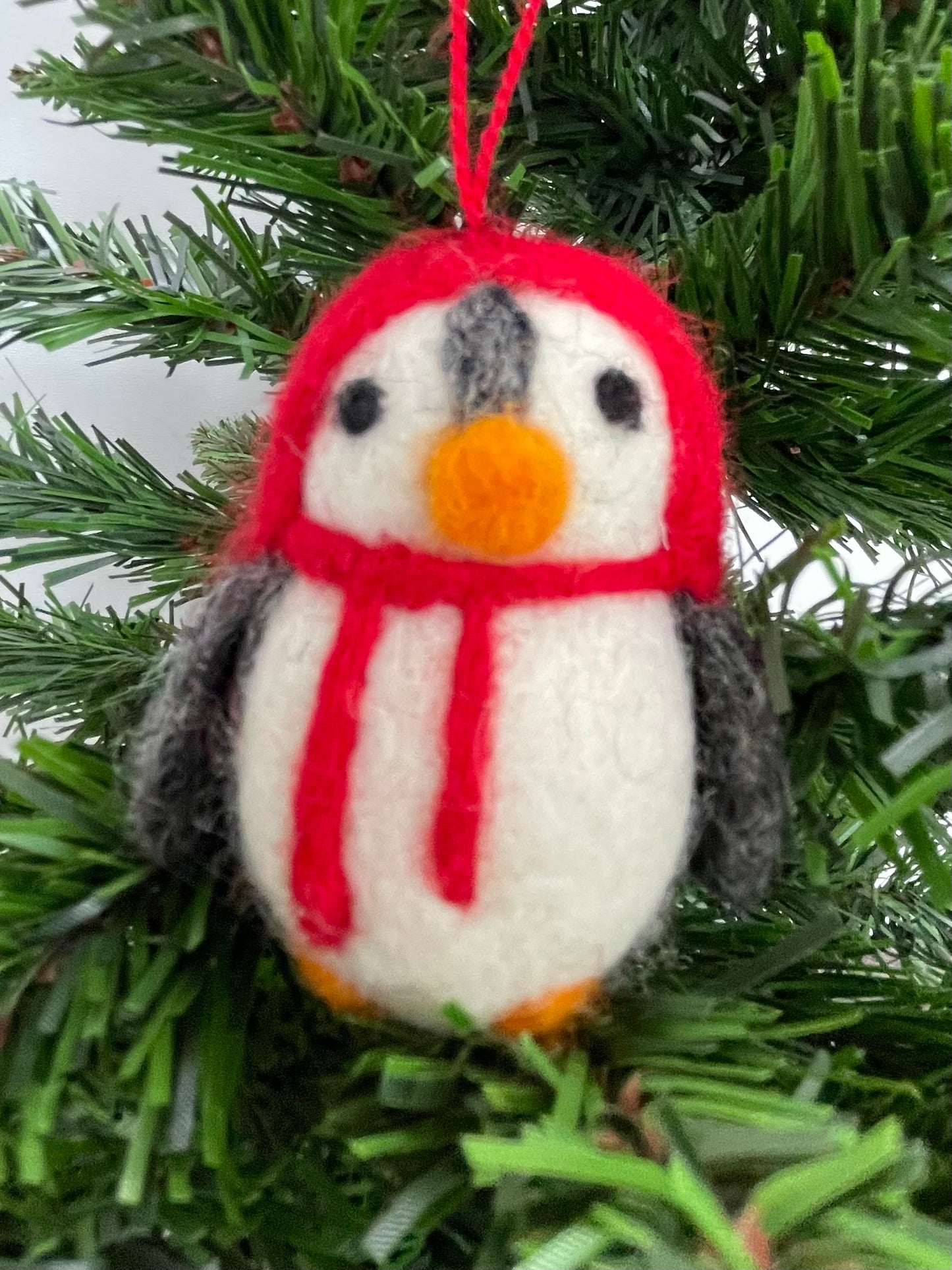 Felt Christmas Penguin Tree Decorations